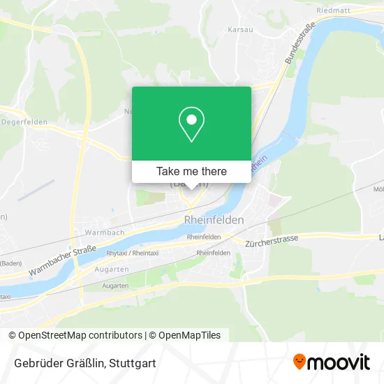 Карта Gebrüder Gräßlin