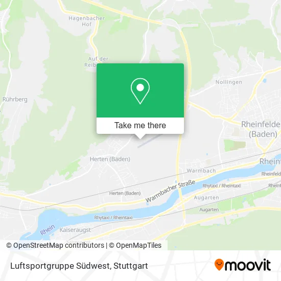 Карта Luftsportgruppe Südwest