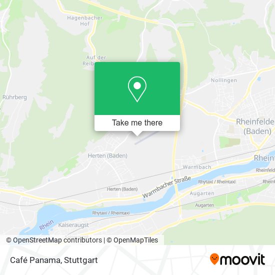 Café Panama map