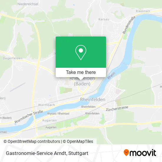 Карта Gastronomie-Service Arndt