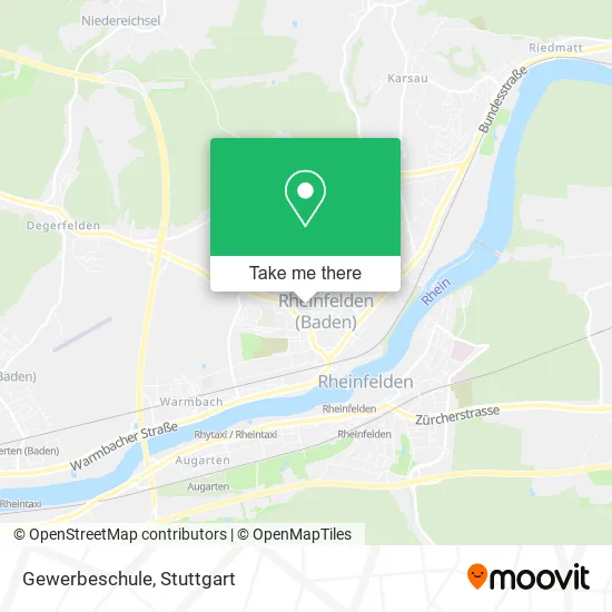 Карта Gewerbeschule