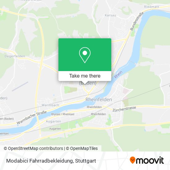 Modabici Fahrradbekleidung map