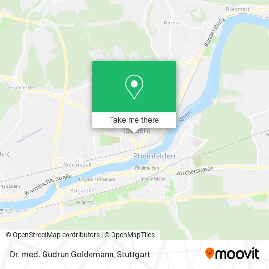 Dr. med. Gudrun Goldemann map