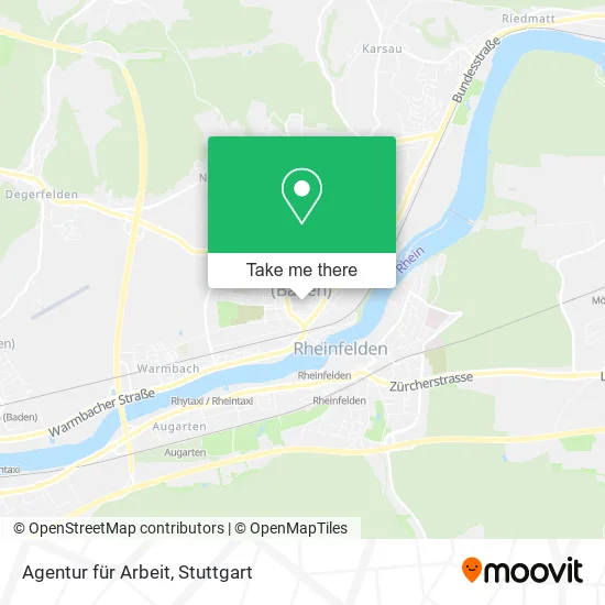 Карта Agentur für Arbeit