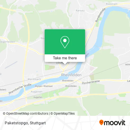 Карта Paketstopgo