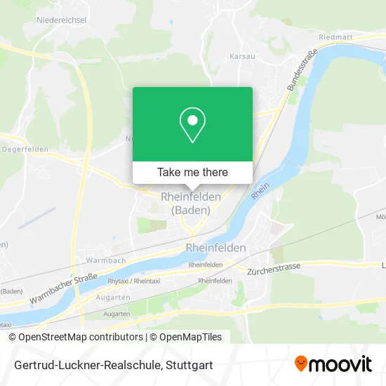 Карта Gertrud-Luckner-Realschule