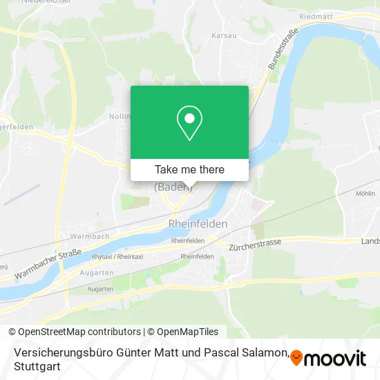 Карта Versicherungsbüro Günter Matt und Pascal Salamon