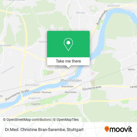 Dr.Med. Christine Bran-Sarembe map