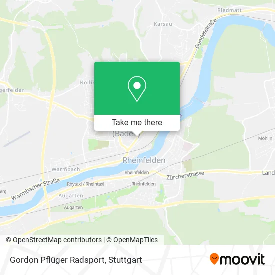 Карта Gordon Pflüger Radsport