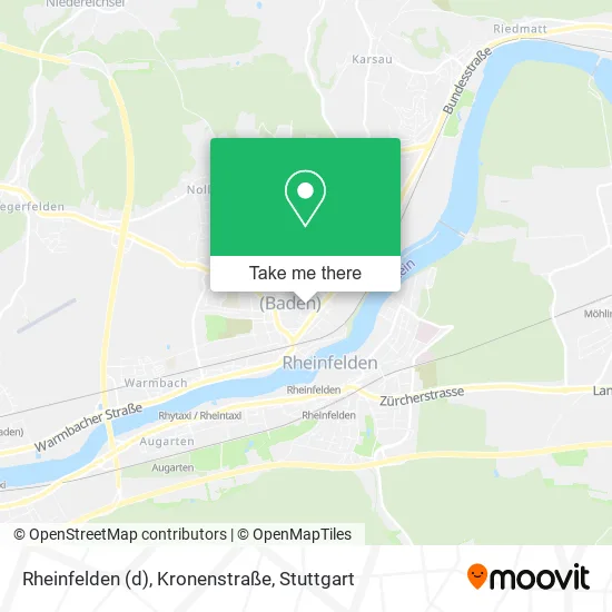 Карта Rheinfelden (d), Kronenstraße