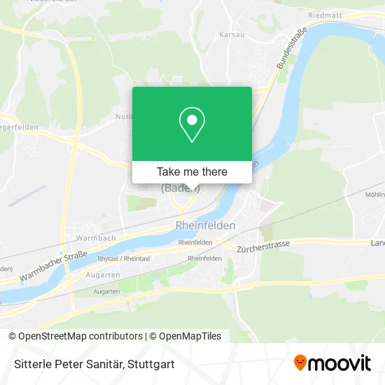 Карта Sitterle Peter Sanitär