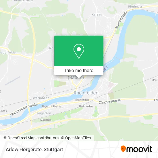 Карта Arlow Hörgeräte