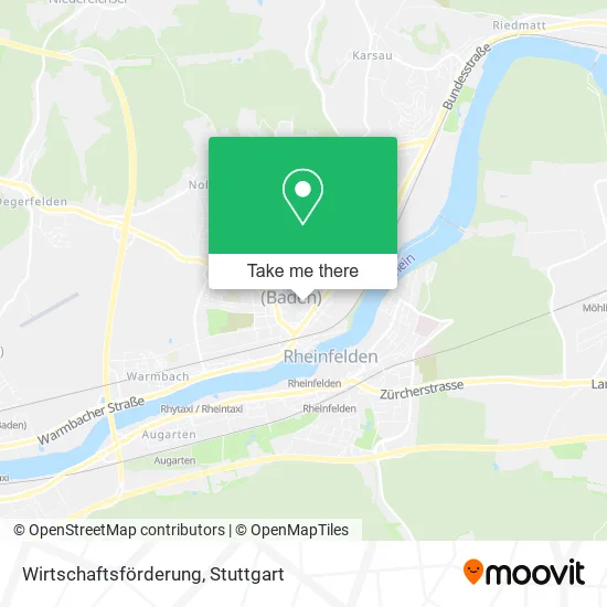 Карта Wirtschaftsförderung