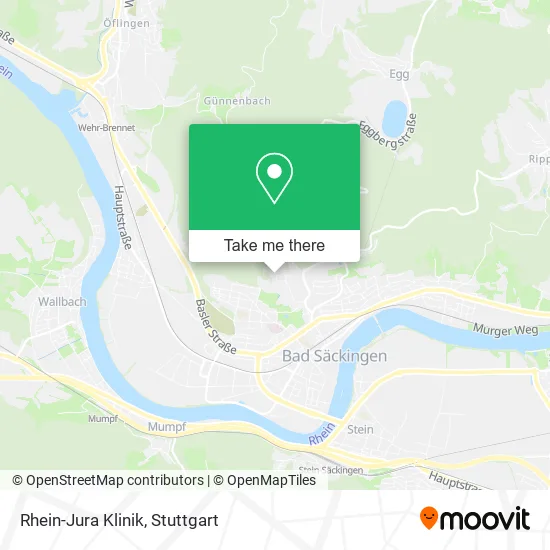 Карта Rhein-Jura Klinik