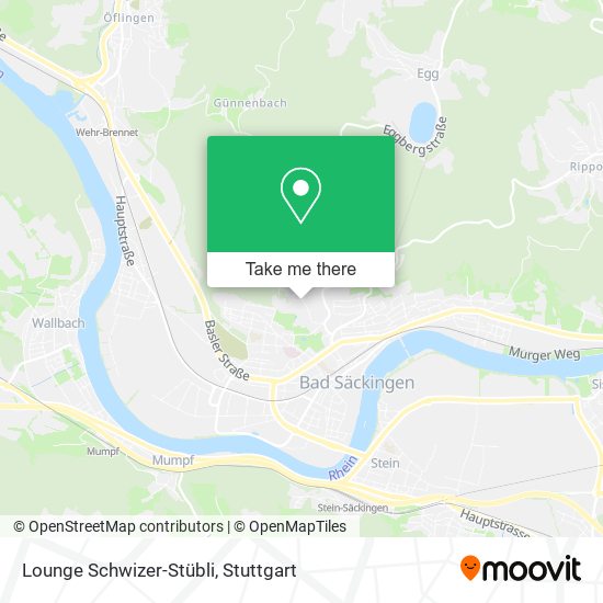 Карта Lounge Schwizer-Stübli