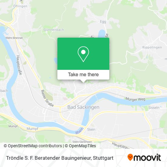 Tröndle S. F. Beratender Bauingenieur map