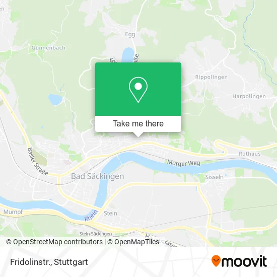 Карта Fridolinstr.
