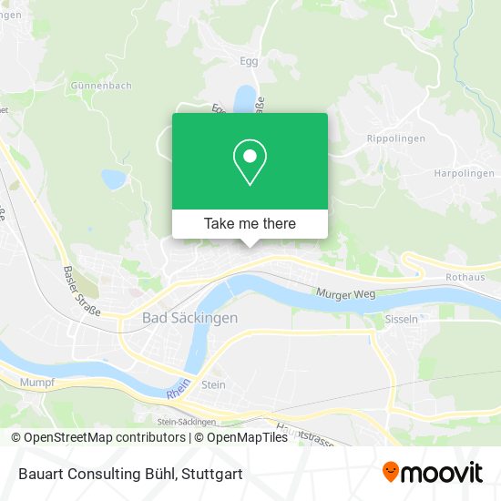 Bauart Consulting Bühl map