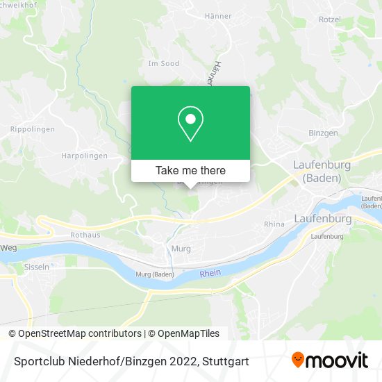 Sportclub Niederhof / Binzgen 2022 map