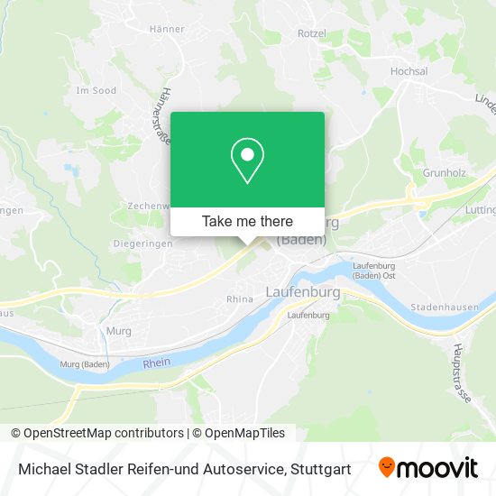 Карта Michael Stadler Reifen-und Autoservice