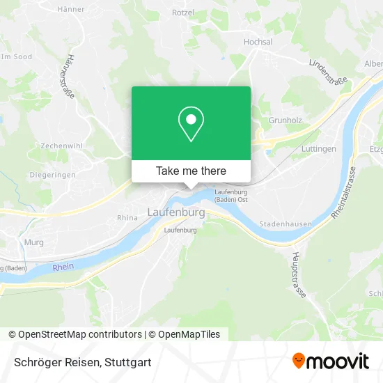 Карта Schröger Reisen