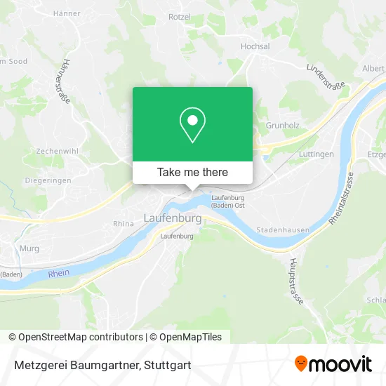 Карта Metzgerei Baumgartner