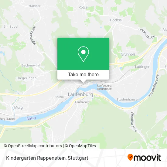 Карта Kindergarten Rappenstein