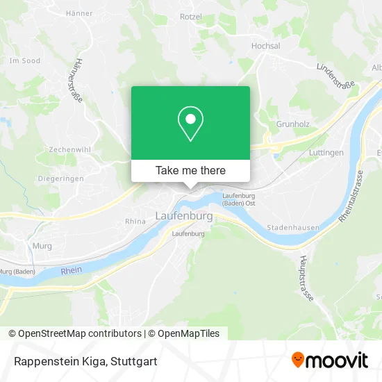 Карта Rappenstein Kiga