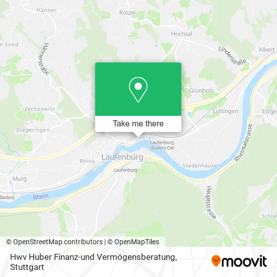 Карта Hwv Huber Finanz-und Vermögensberatung