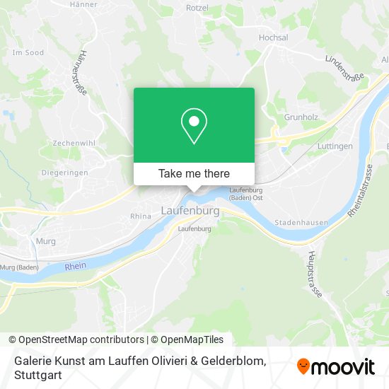 Galerie Kunst am Lauffen Olivieri & Gelderblom map