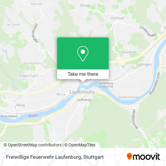 Freiwillige Feuerwehr Laufenburg map