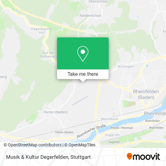 Musik & Kultur Degerfelden map