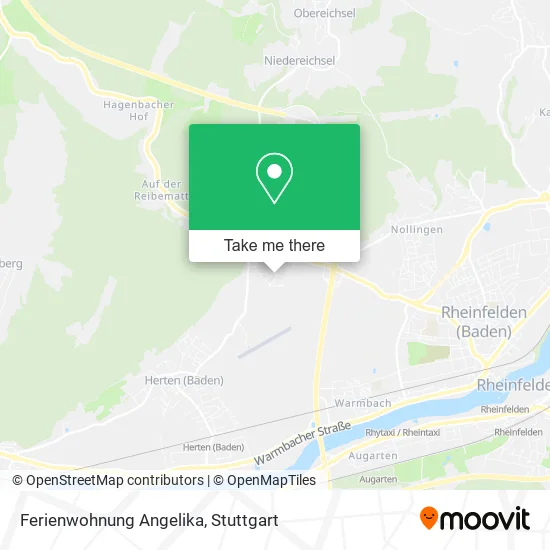 Карта Ferienwohnung Angelika