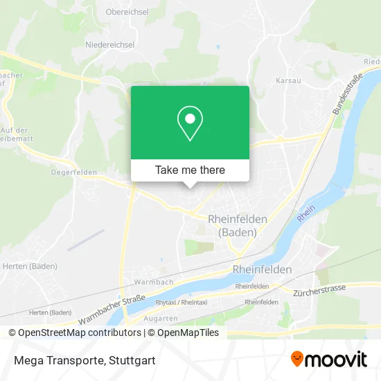 Карта Mega Transporte