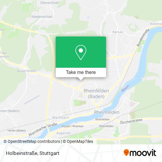 Карта Holbeinstraße