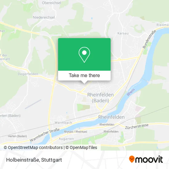 Карта Holbeinstraße