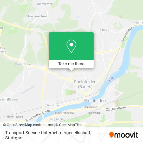 Карта Transport Service Unternehmergesellschaft