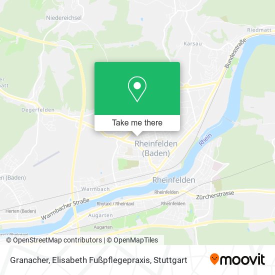 Granacher, Elisabeth Fußpflegepraxis map