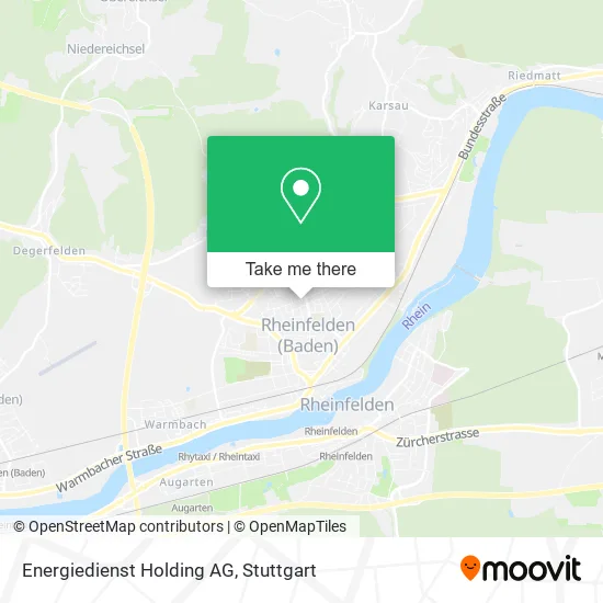 Карта Energiedienst Holding AG