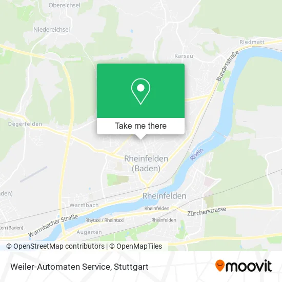 Карта Weiler-Automaten Service