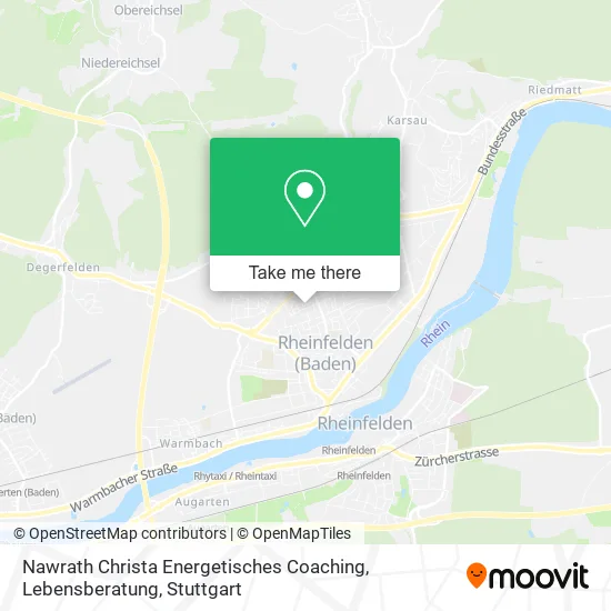 Карта Nawrath Christa Energetisches Coaching, Lebensberatung