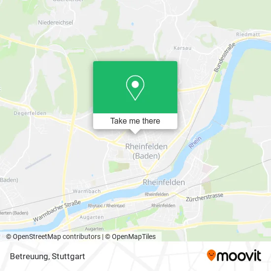 Карта Betreuung