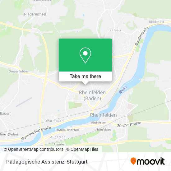 Карта Pädagogische Assistenz