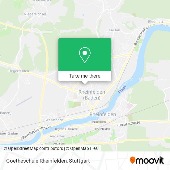 Карта Goetheschule Rheinfelden