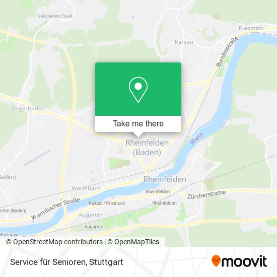 Service für Senioren map