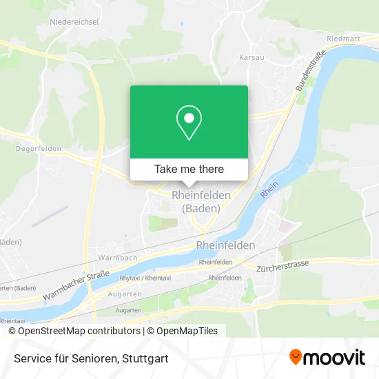 Карта Service für Senioren