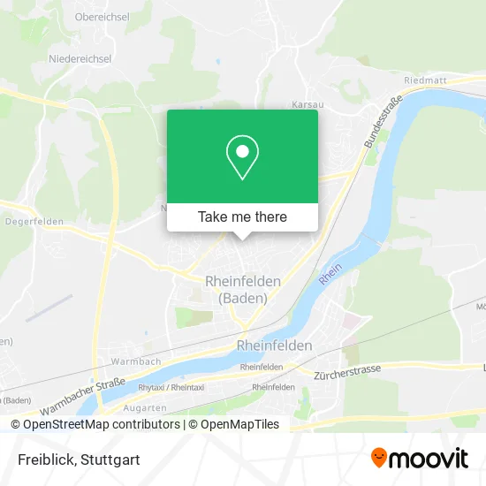 Карта Freiblick