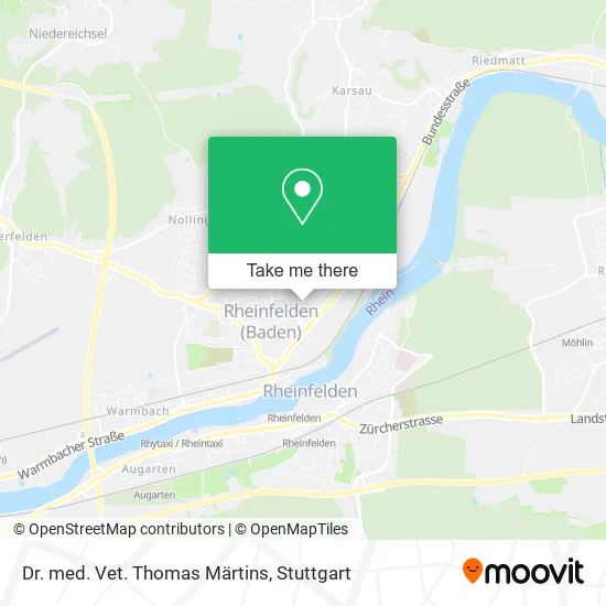 Карта Dr. med. Vet. Thomas Märtins