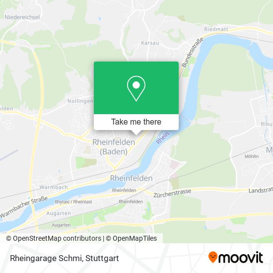Карта Rheingarage Schmi