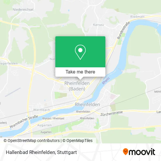 Карта Hallenbad Rheinfelden
